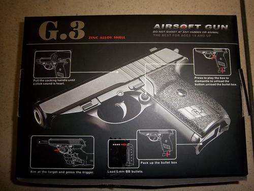 METAL BB GUN G3