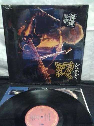 BOB DYLAN - REAL LIVE Oiginal LP/VINYL Made in England in 1984 By CBS RECORDS