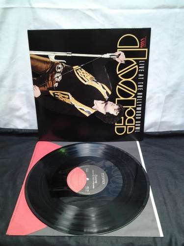 THE DOORS - LIVE AT THE HOLLYWOOD BOWL VINYL/ RECORD/LP MADE IN NEW YORK 1987 ELEKTRA RECORDS