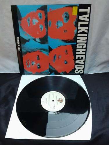 TALKING HEADS -  REMAINS IN LIGHT...VINYL/ RECORD/LP MADE  BY WEA RECORDS IN 1980