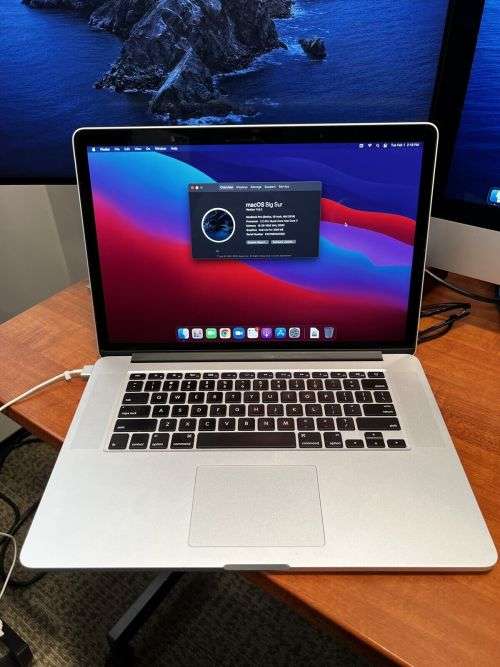 MacBook Pro (Retina, 15-inch, Mid 2014) 2.5GHz, Intel Core i7 512GB - SIlver