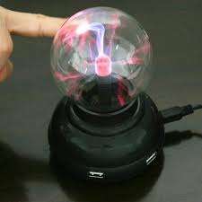 8 cm Plasma Ball powered with USB Hubb!! Great Gift