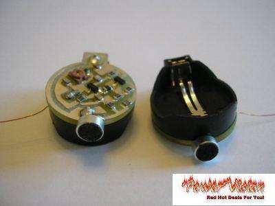 _____TINY FM SPY BUG. Fits on your thumb tip. _____ Top Quality!!