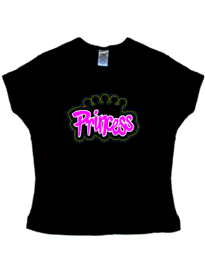 Electronic Princess T-shirt Awesome, Great for Raves & Clubbing or just for Fun!