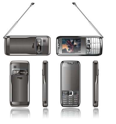 Television Cellphone 2X cameras, 2X batteries, 2 simcards +++