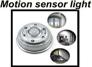 6x LED Motion Sensor light with Magnatised Backing!