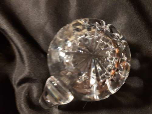 fine cut crystal small milk jug