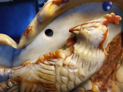 Jade/Nephrite Large Carved Bird 1.7 kg