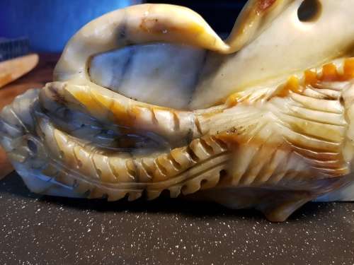 Jade/Nephrite Large Carved Bird 1.7 kg