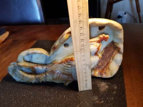 Jade/Nephrite Large Carved Bird 1.7 kg
