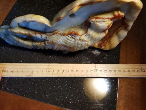 Jade/Nephrite Large Carved Bird 1.7 kg