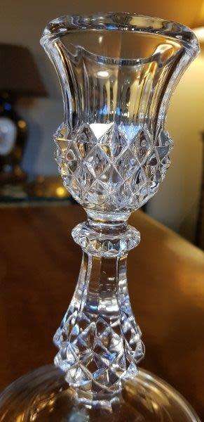 Set of Two Crystal Candelabra