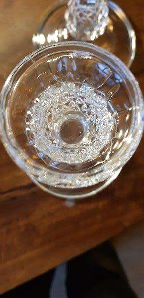 Set of Two Crystal Candelabra