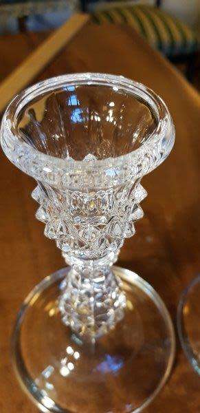 Set of Two Crystal Candelabra