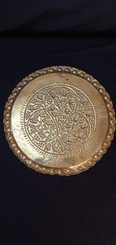 Beautiful Vintage Round Brass Wall Decor 45 cm Diamete