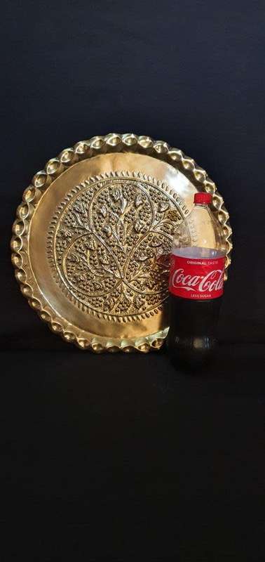 Beautiful Vintage Round Brass Wall Decor 45 cm Diamete