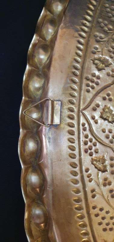 Stunning and Very Large Ornate Brass Wall Decor.