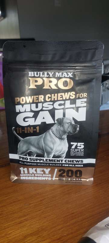 Bully max pro power chews 11 in 1 MADE IN THE USA.( for all dogs over 12 weeks old)
