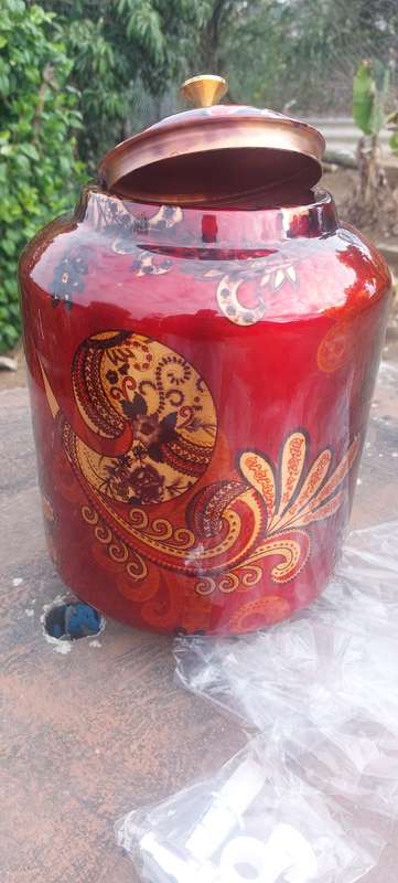 Pure Copper water dispenser with tap For Ayurveda Health Benefits