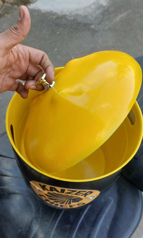 Cylinder ice bucket