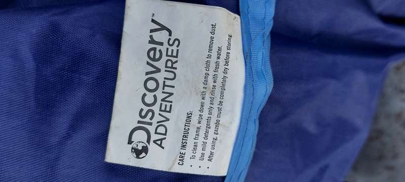 discovery 3x3metre gazebo canopy only