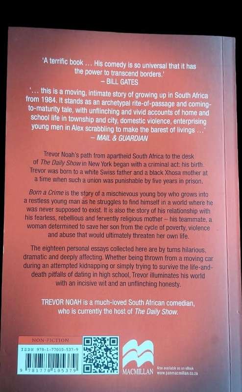 trevor noah born a crime