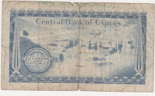 #CRAZY R1 START# Cyprus 250mils 1978