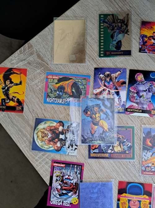 Marvel X Men Comic Book Card Collection