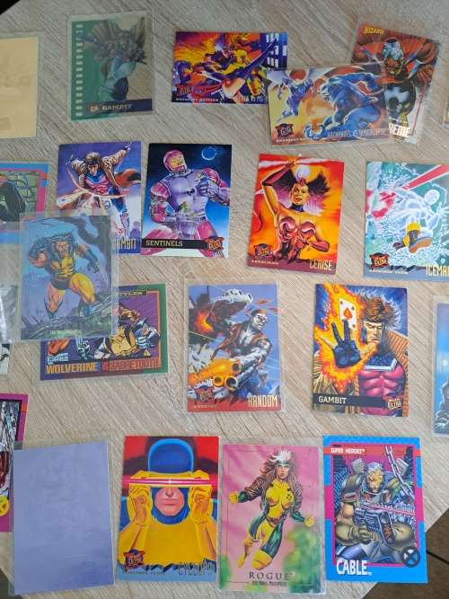 Marvel X Men Comic Book Card Collection