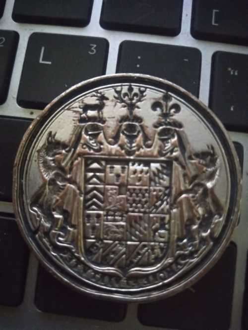 Vintage Press seal plate. A rare find