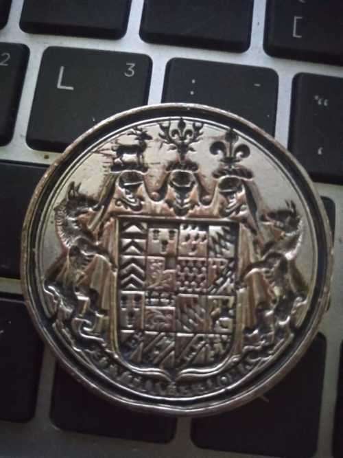 Vintage Press seal plate. A rare find