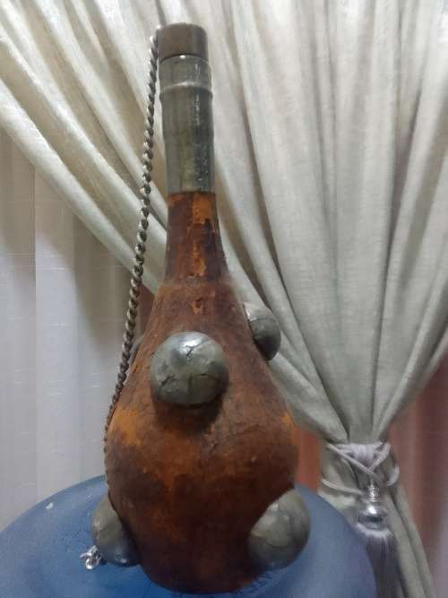 Antique Water peuter approximately 33cm in night.    A rare collection item