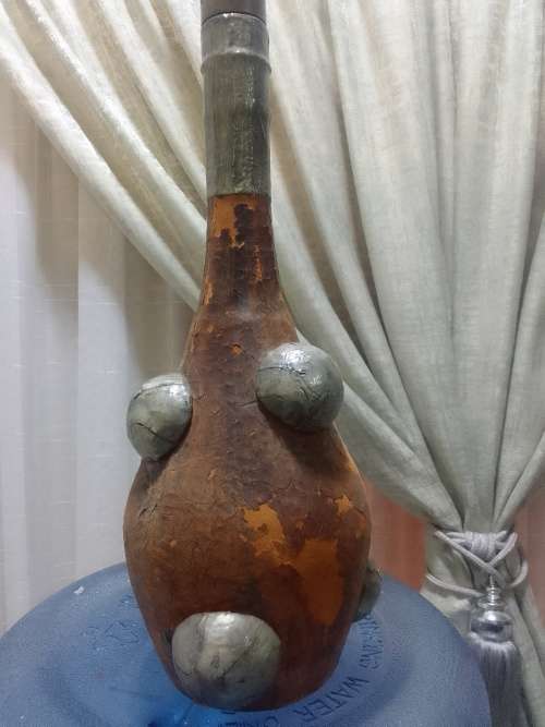 Antique Water peuter approximately 33cm in night.    A rare collection item