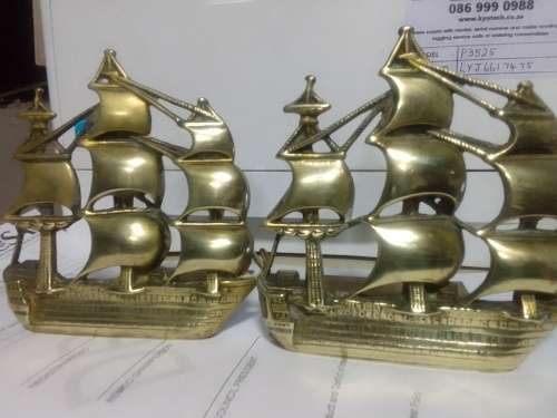 Beautiful Brass bookends