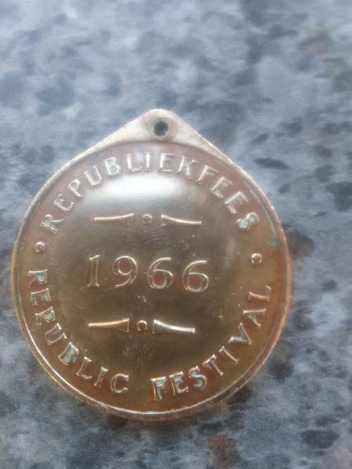 Republic of South Africa Medal: 1966