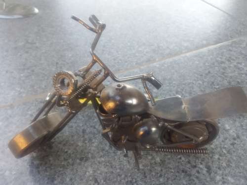 Metal Model motorbike 1