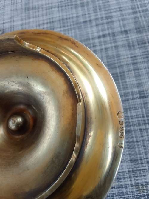 Sterling silver candle holder. Beautifully designed collection