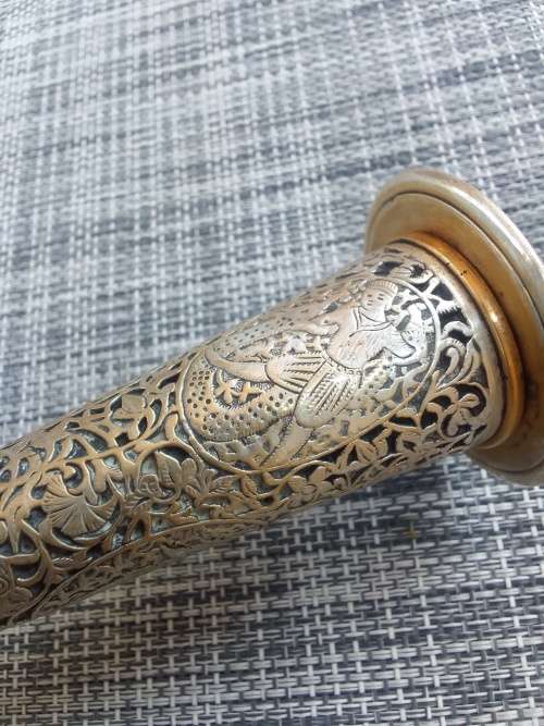 Sterling silver candle holder. Beautifully designed collection