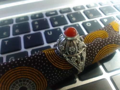 Sterling silver ring. Size Q