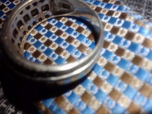 Sterling silver ring. Size Q