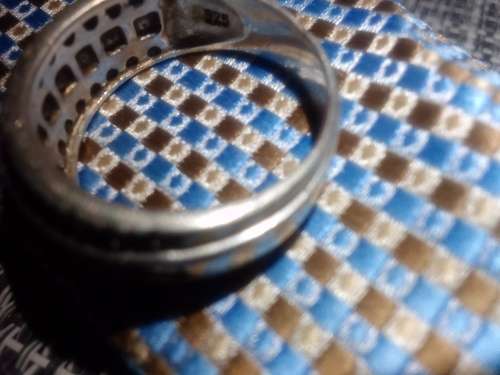 Sterling silver ring. Size Q