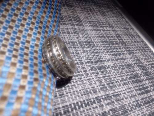 Sterling silver ring. Size Q