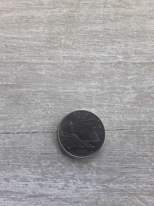 USA STATE QUARTERS MAINE 2003 D