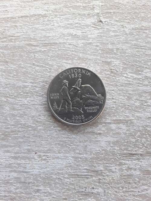 Usa state quarters 2005 d     california