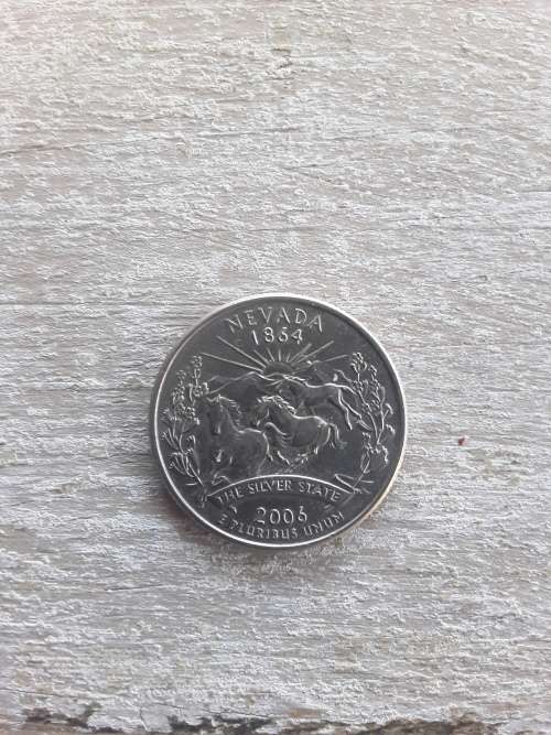 USA STATE QUARTERS 2006 D NEVADA