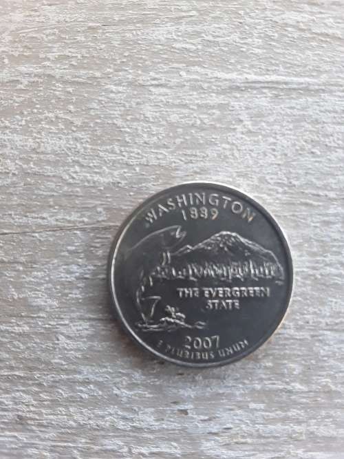 USA STATE QUARTERS 2007 P WASHIGTON
