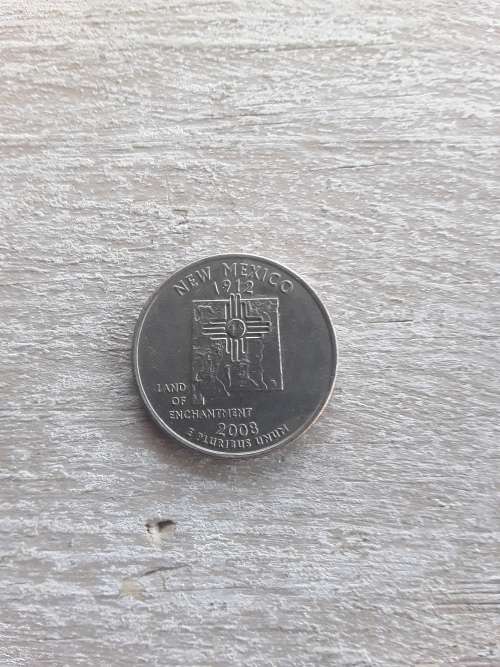 USA STATE QUARTERS 2008 P NEW MEXICO