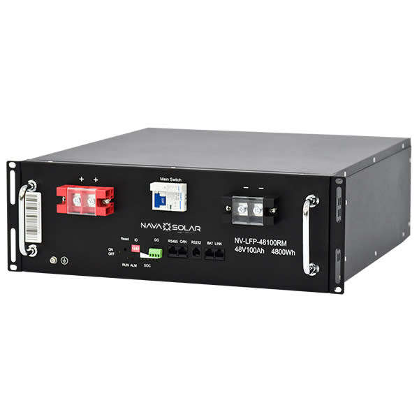 NAVASOLAR 48V 100AH LIFEPO4 RM BATTERY WITH BMS