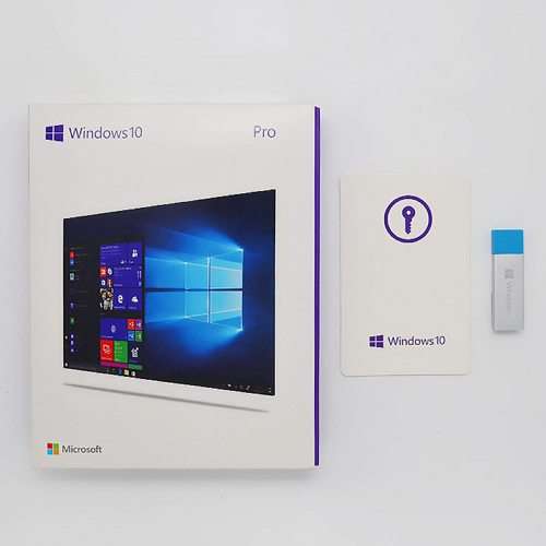 Windows 10 Professional USB - Boxed Retail - Full version - Lifetime Key
