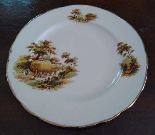 Alfred Meakin `The Hayride` Dinner plate 25cm